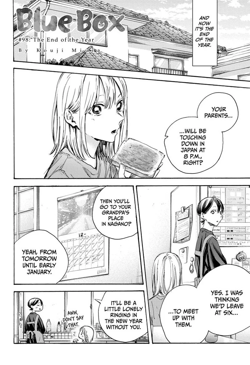 Blue Box Chapter 98 – Page 2