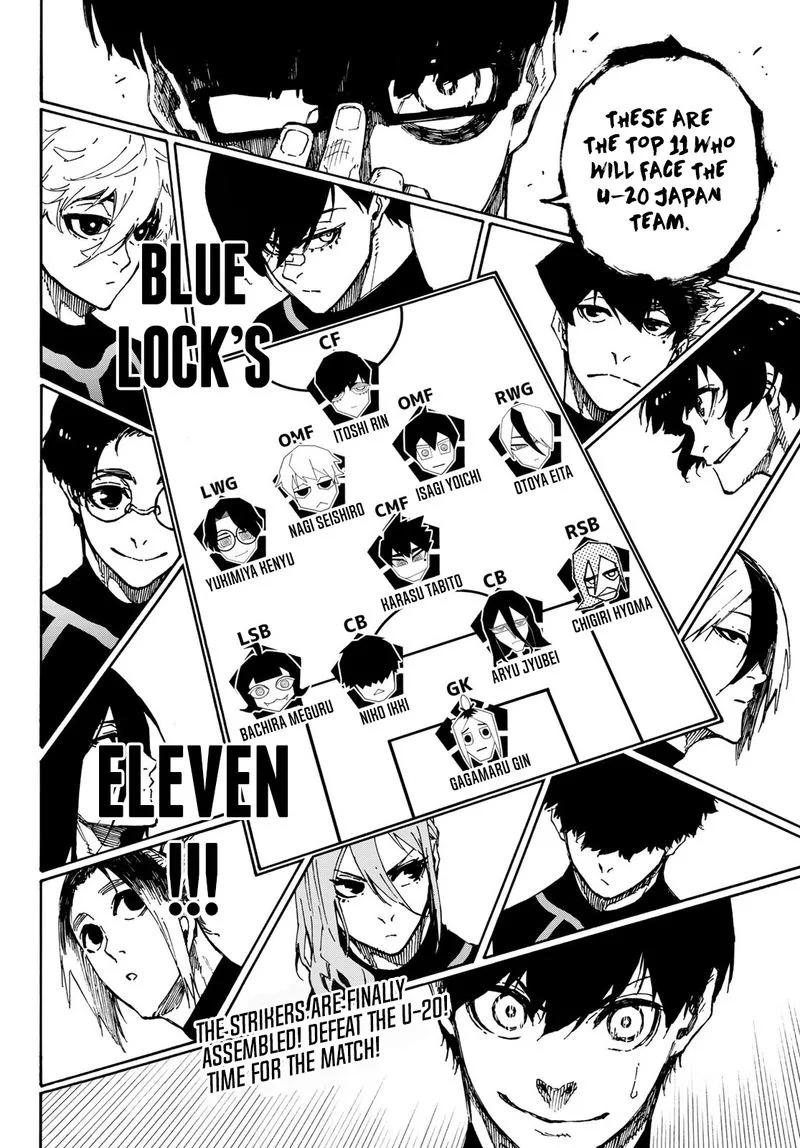 Blue Lock Chapter 108: Top 11 – Page 20