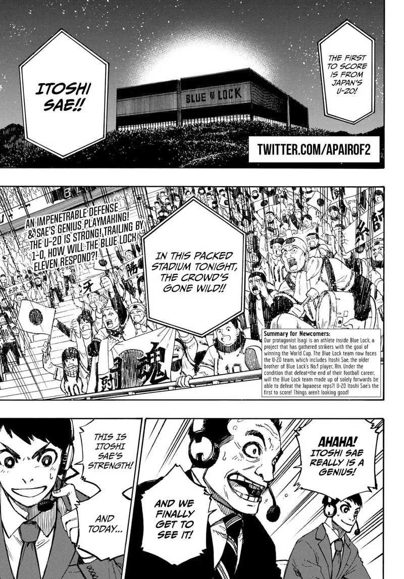 Blue Lock Chapter 116: Revenger – Page 2