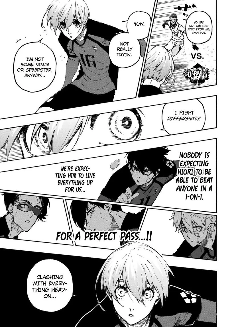 Blue Lock Chapter 129: Cool Headed and Chameleon – Page 3
