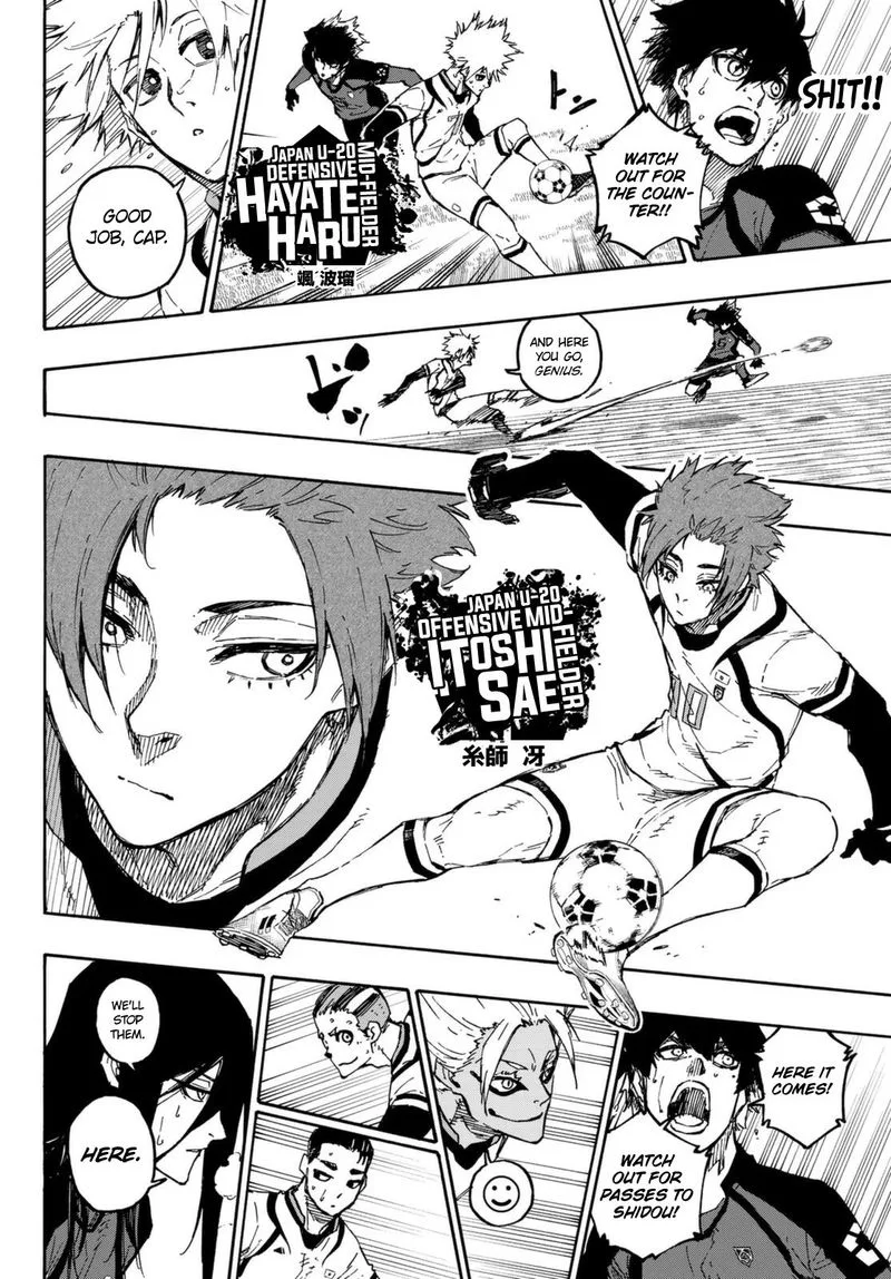 Blue Lock Chapter 129: Cool Headed and Chameleon – Page 14