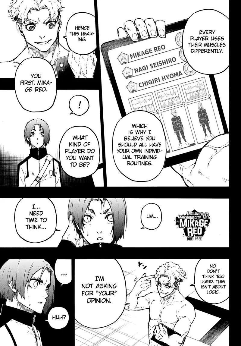 Blue Lock Chapter 175: Ideal and Reality – Page 5