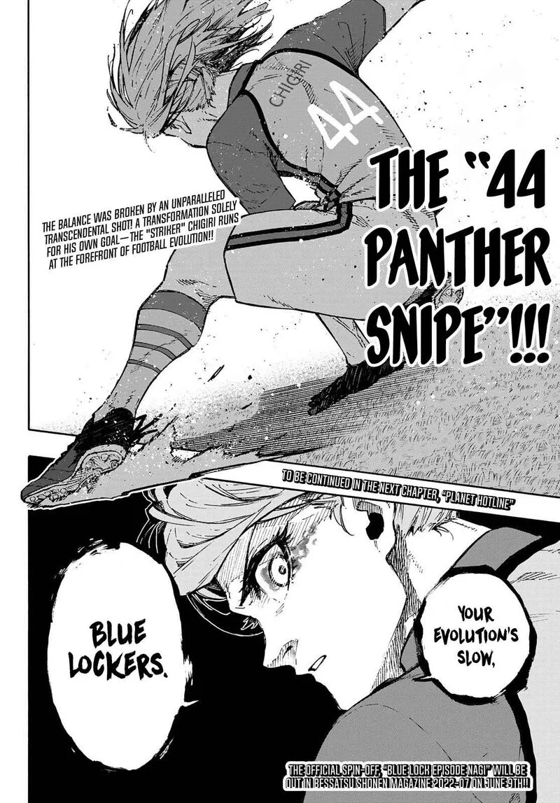 Blue Lock Chapter 176: "44" – Page 17