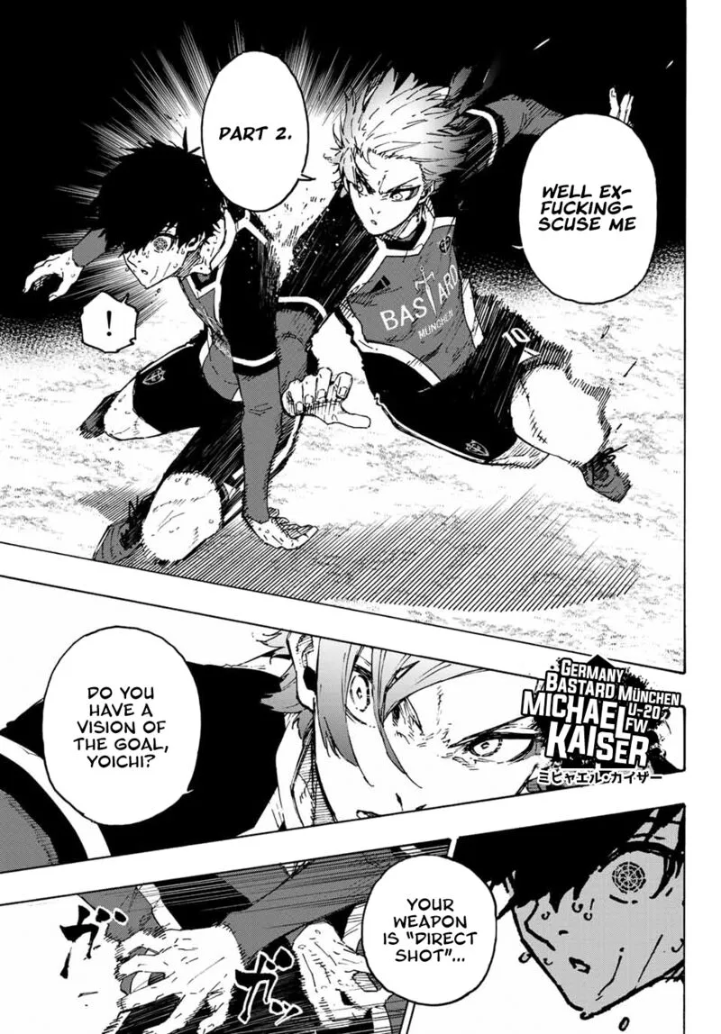 Blue Lock Chapter 202: Heart of Sword – Page 3