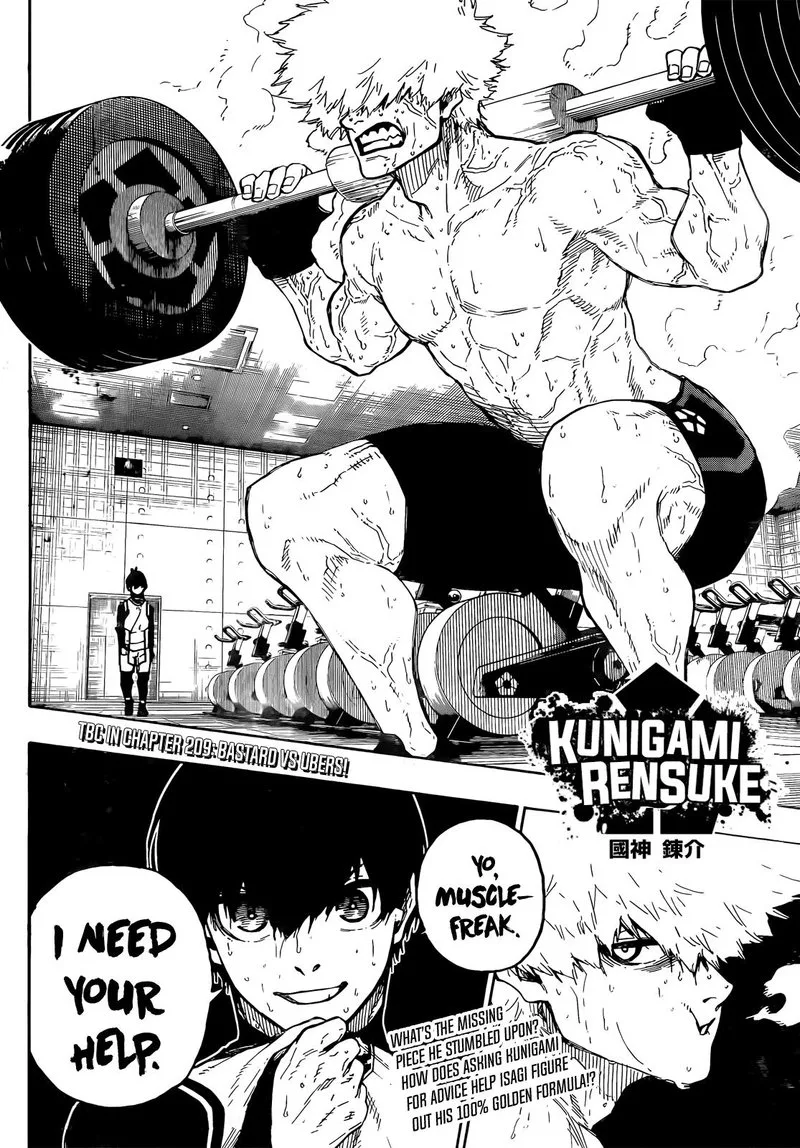 Blue Lock Chapter 208 – Page 20