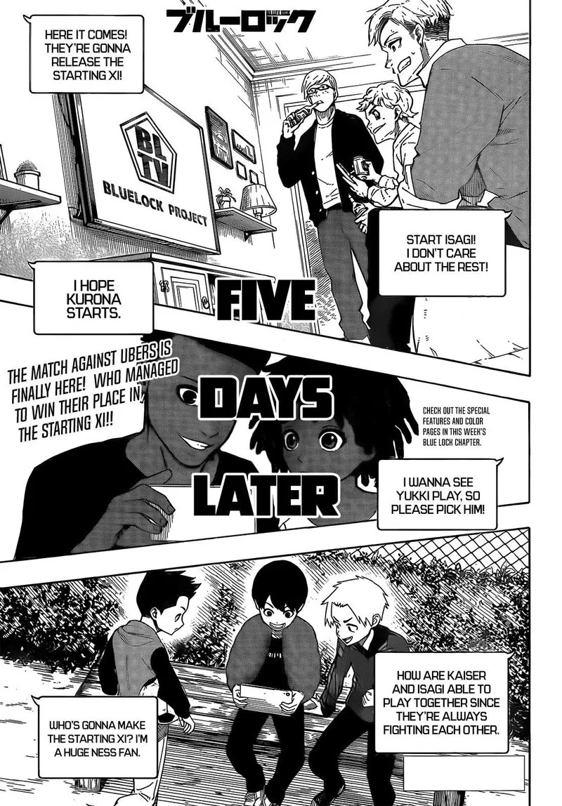 Blue Lock Chapter 209: Bastard VS Ubers – Page 2