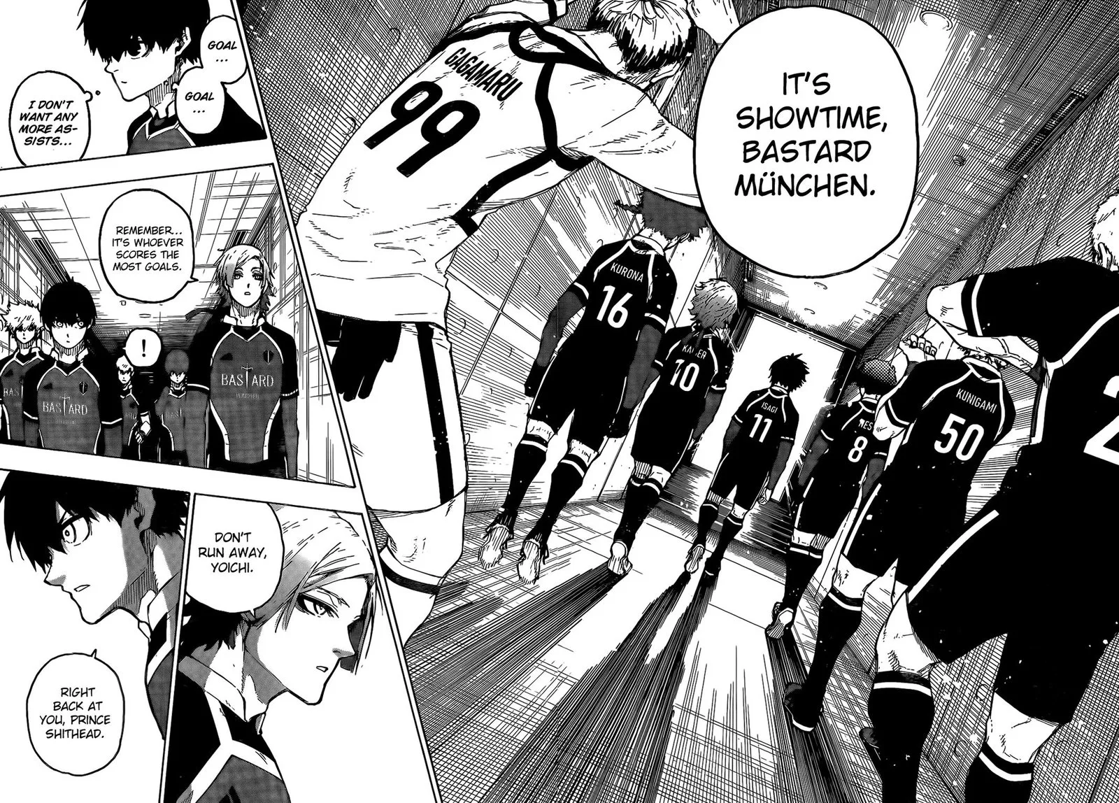 Blue Lock Chapter 209: Bastard VS Ubers – Page 14
