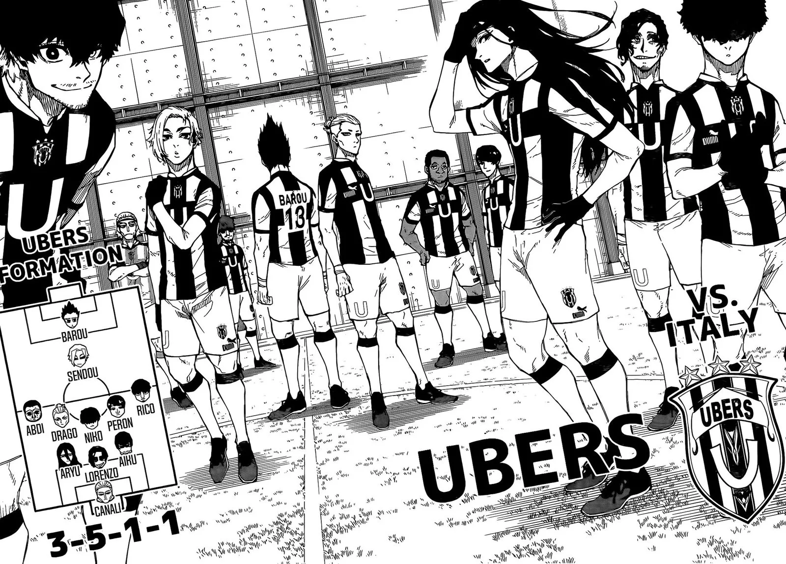 Blue Lock Chapter 209: Bastard VS Ubers – Page 15