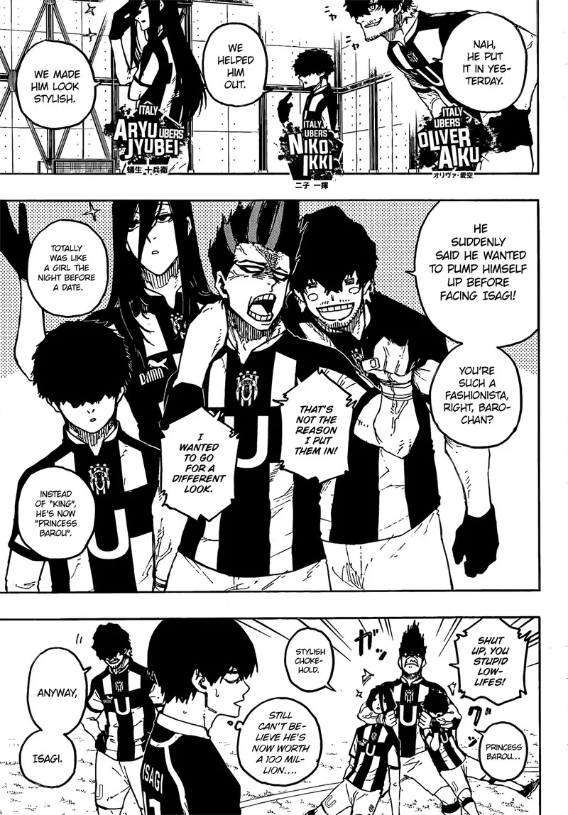 Blue Lock Chapter 210: Ace-Eater – Page 3