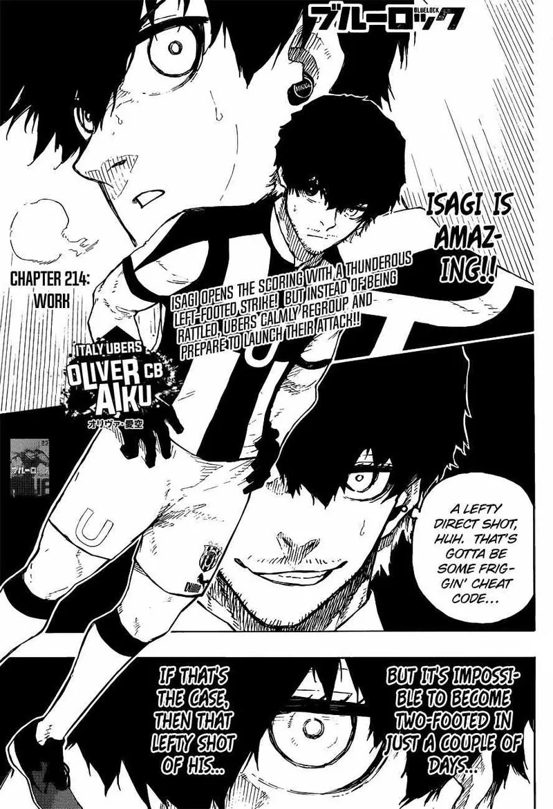 Blue Lock Chapter 214 – Page 2