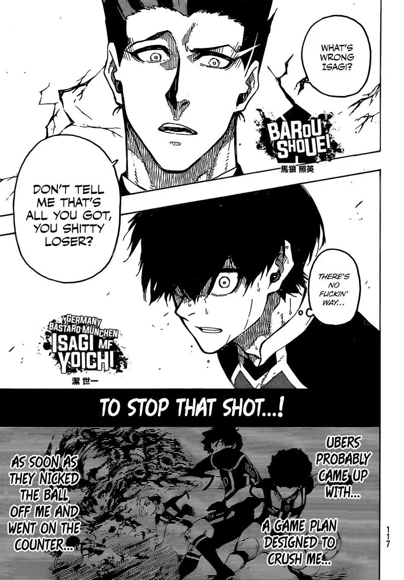 Blue Lock Chapter 217: Predator Eye – Page 3