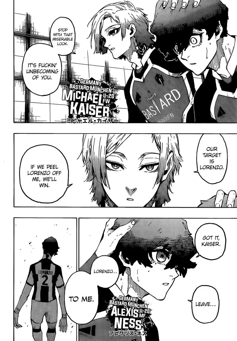 Blue Lock Chapter 217: Predator Eye – Page 8