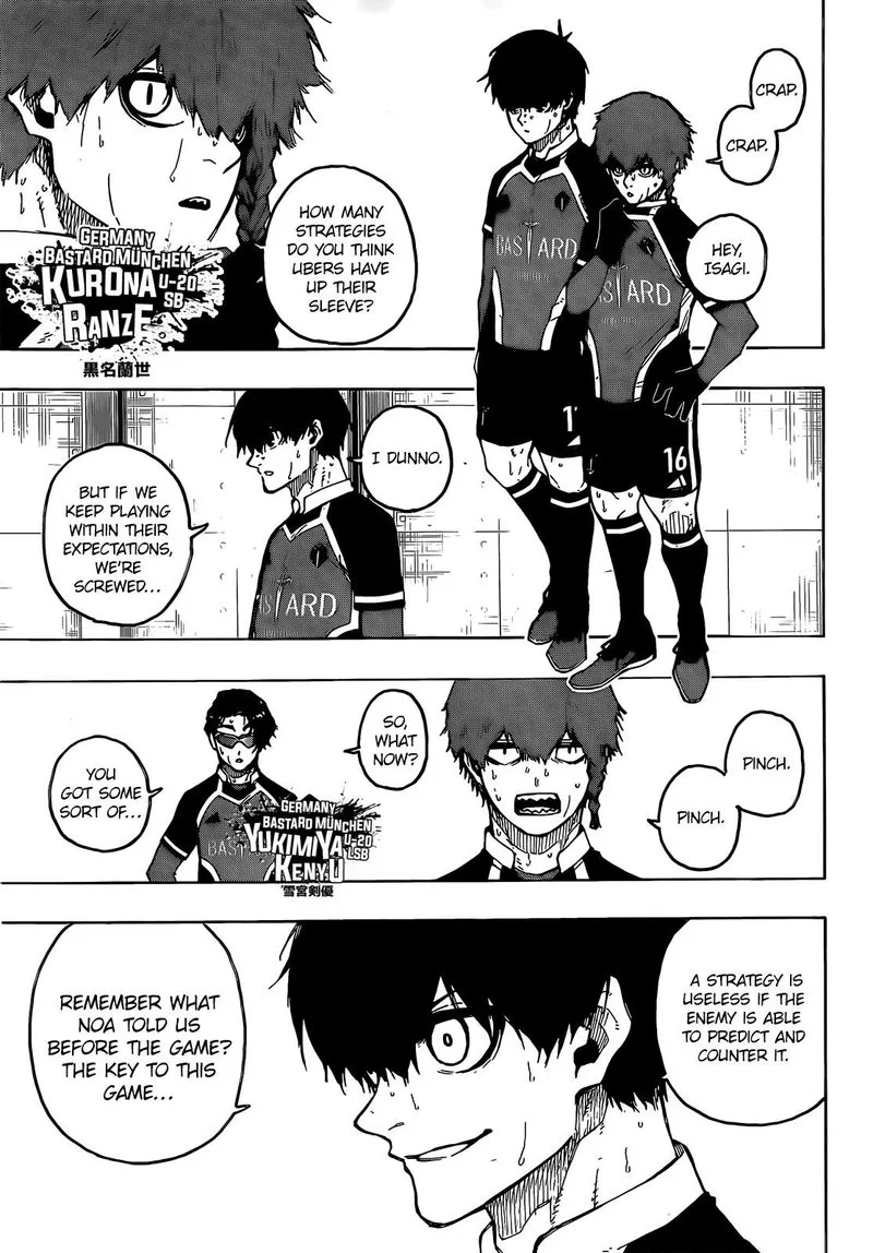 Blue Lock Chapter 217: Predator Eye – Page 9