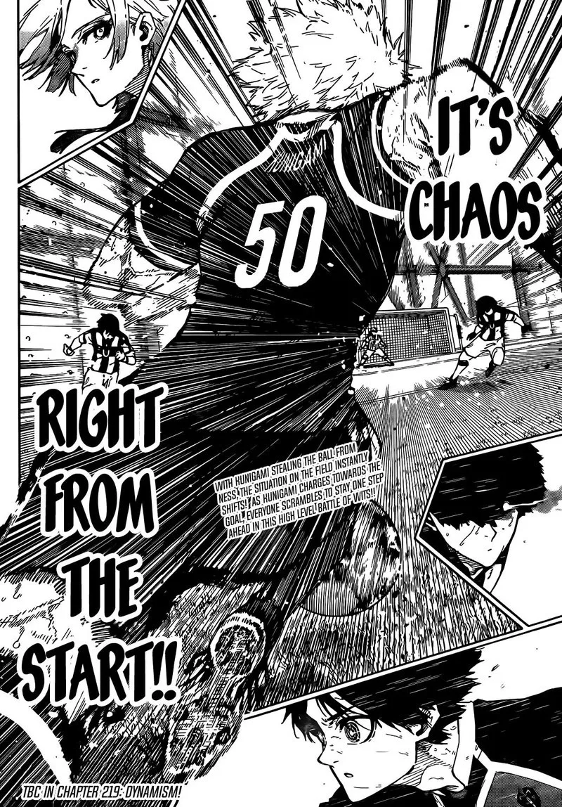 Blue Lock Chapter 218 – Page 19
