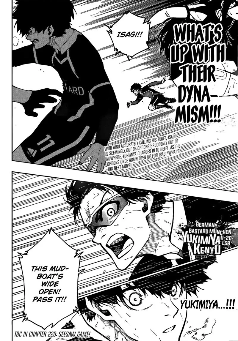 Blue Lock Chapter 219 – Page 19