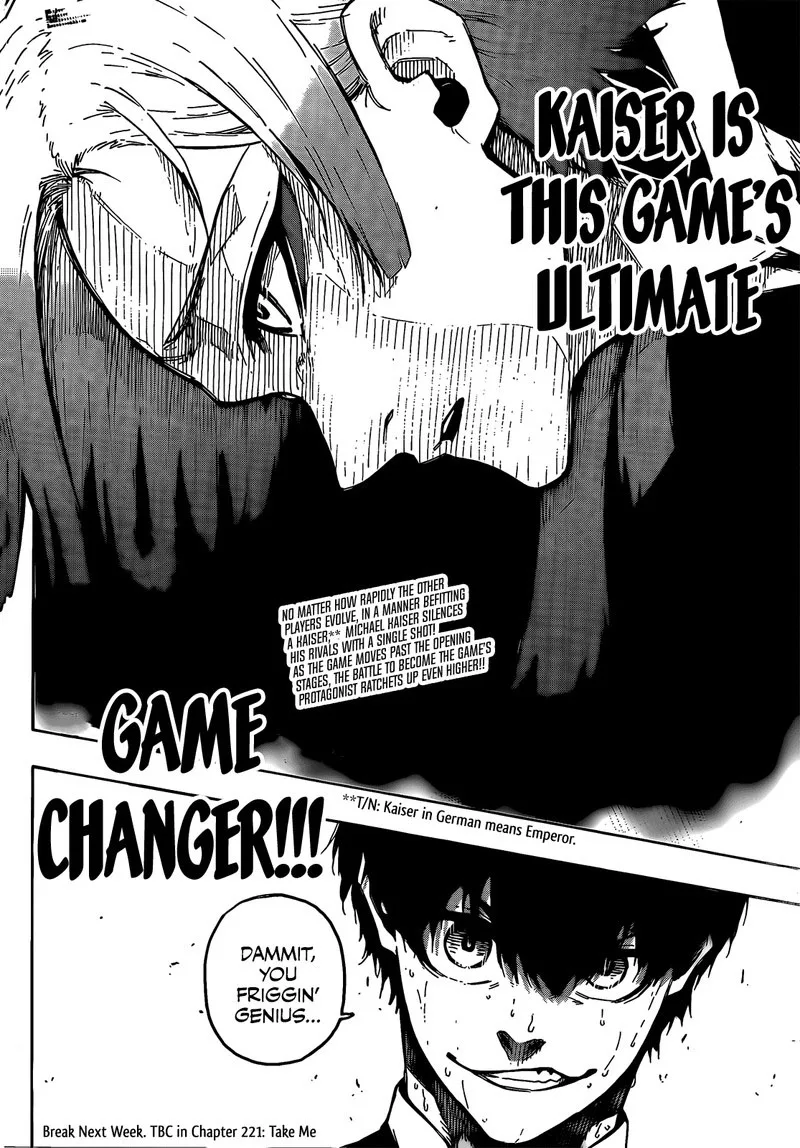 Blue Lock Chapter 220 – Page 16