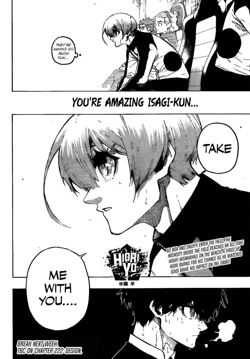 Blue Lock Chapter 221: Take me with you... – Page 18