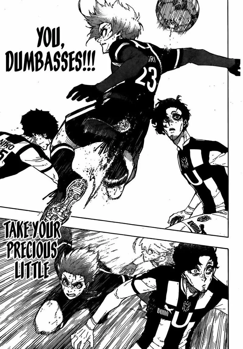 Blue Lock Chapter 237: The Center of the World! – Page 3