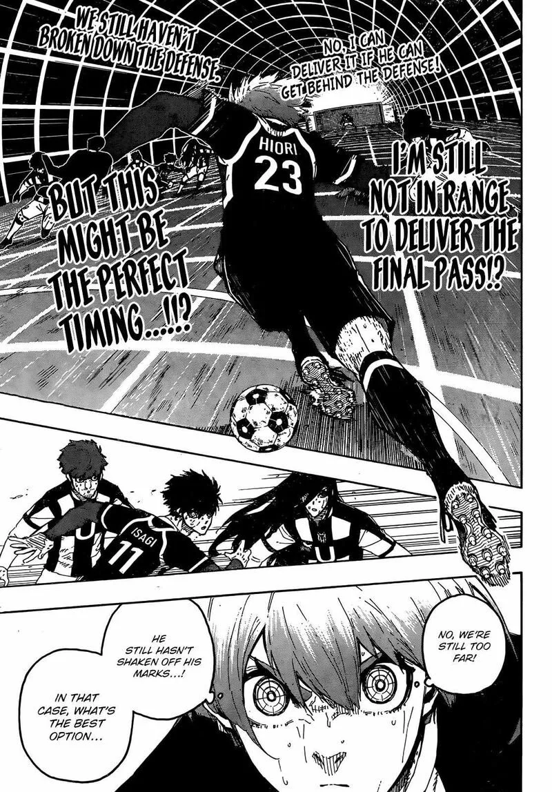 Blue Lock Chapter 237: The Center of the World! – Page 13