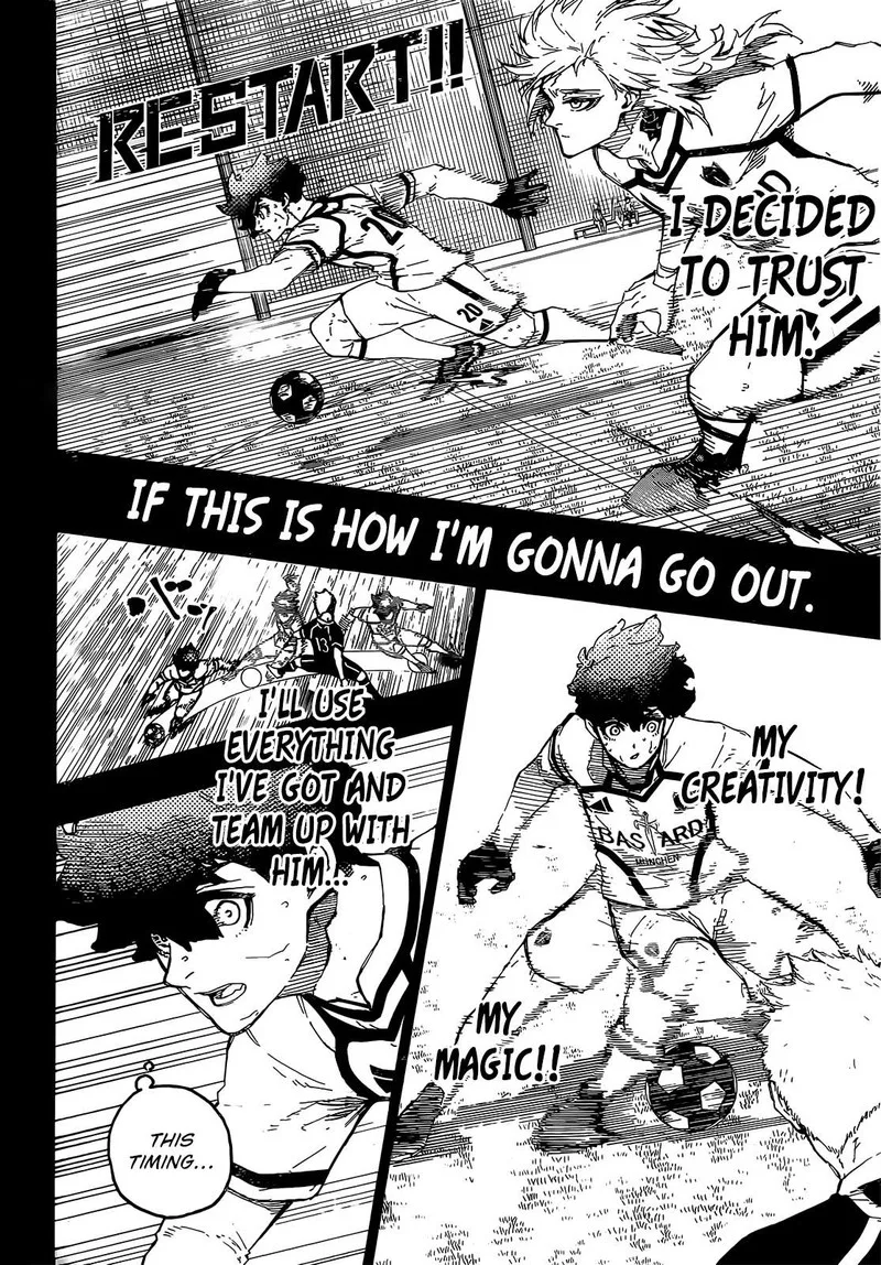 Blue Lock Chapter 243: The Blue Rose and the Magician Part 2 – Page 6