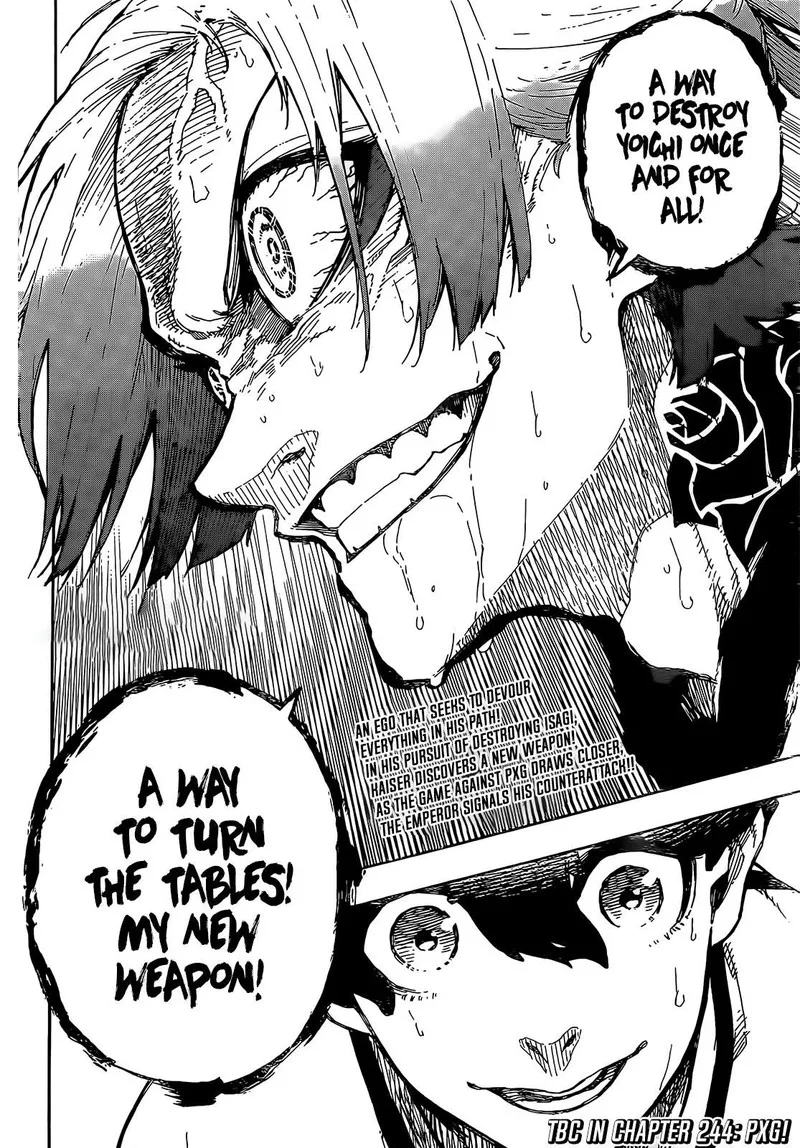 Blue Lock Chapter 243: The Blue Rose and the Magician Part 2 – Page 19