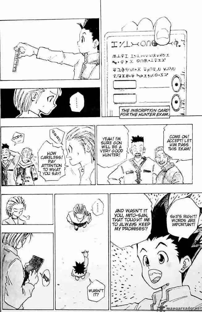 Hunter X Hunter Chapter 1: The Day Of The Departure – Page 9