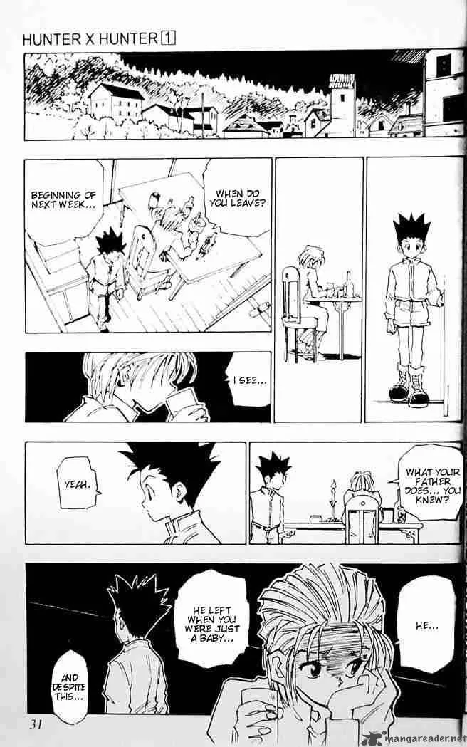 Hunter X Hunter Chapter 1: The Day Of The Departure – Page 26