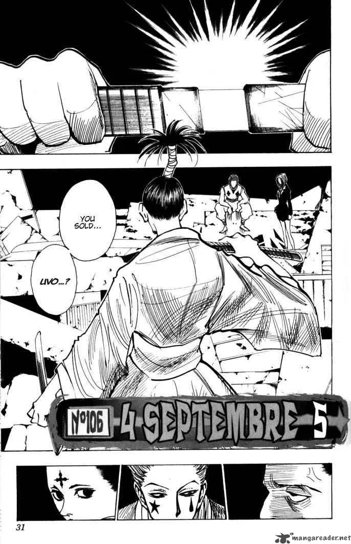 Hunter X Hunter Chapter 106: September Fourth 5 – Page 3