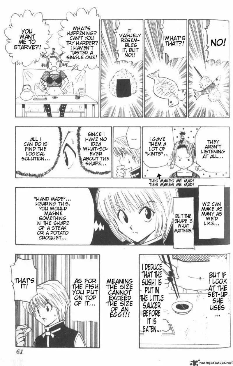 Hunter X Hunter Chapter 11: An Obvious Result – Page 16