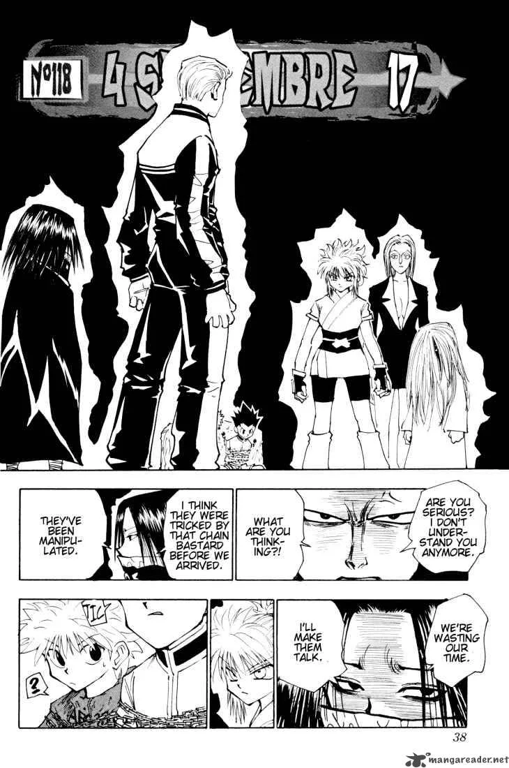 Hunter X Hunter Chapter 118: September Fourth 17 – Page 2