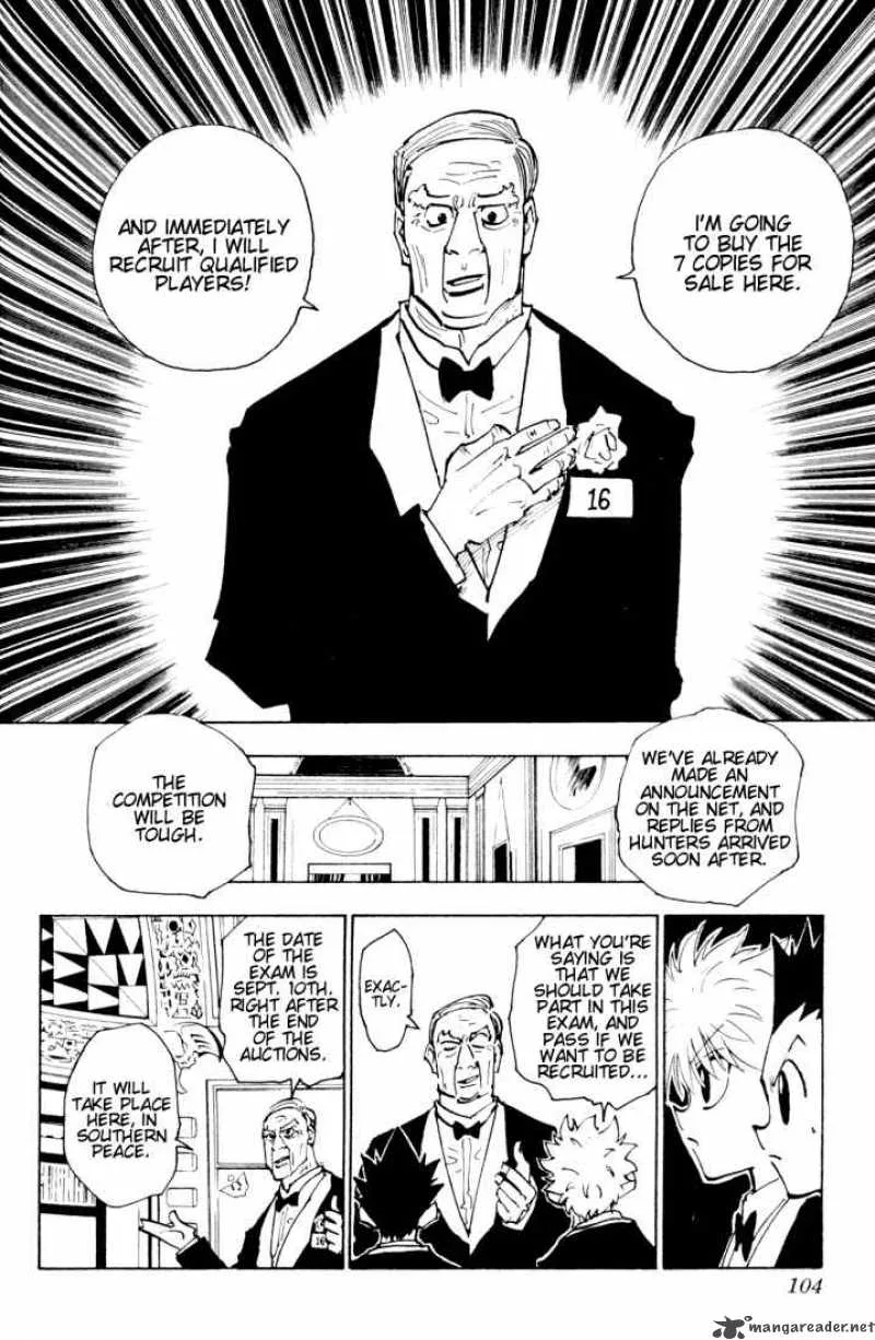 Hunter X Hunter Chapter 122: September Sixth 3 – Page 4