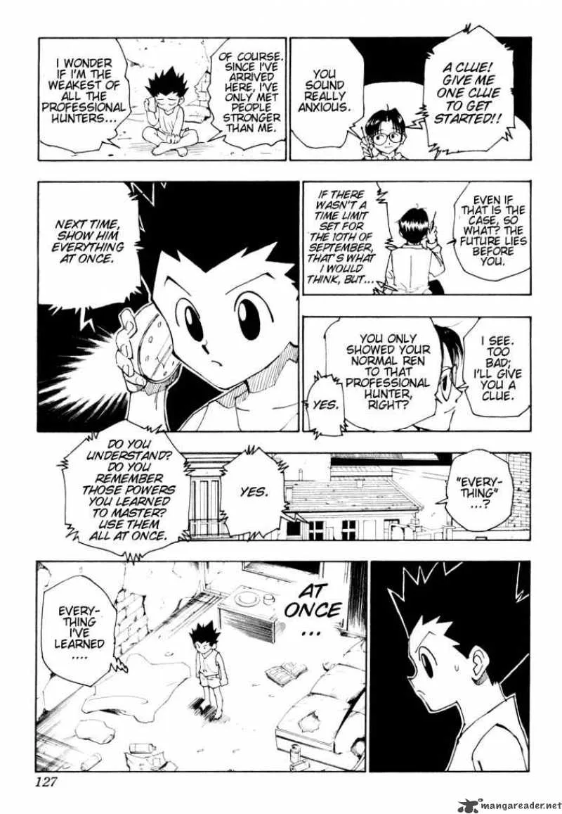 Hunter X Hunter Chapter 123: September Sixth 4 – Page 11