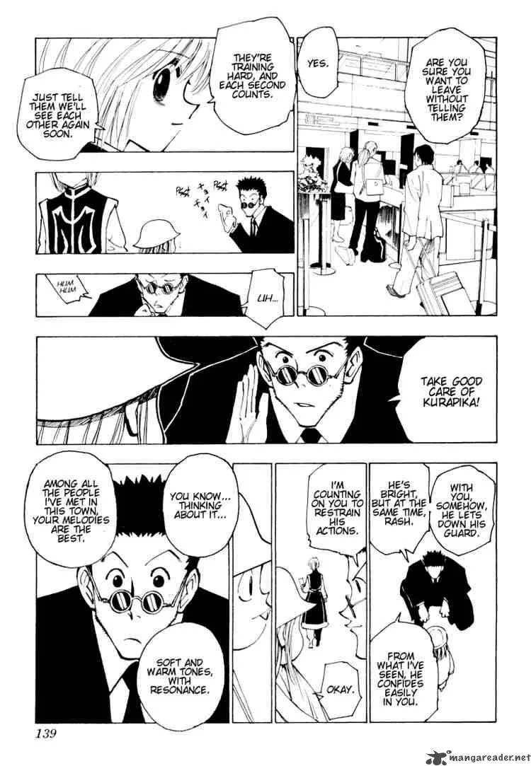 Hunter X Hunter Chapter 124: September Seventh 1 - September Tenth 1 – Page 7