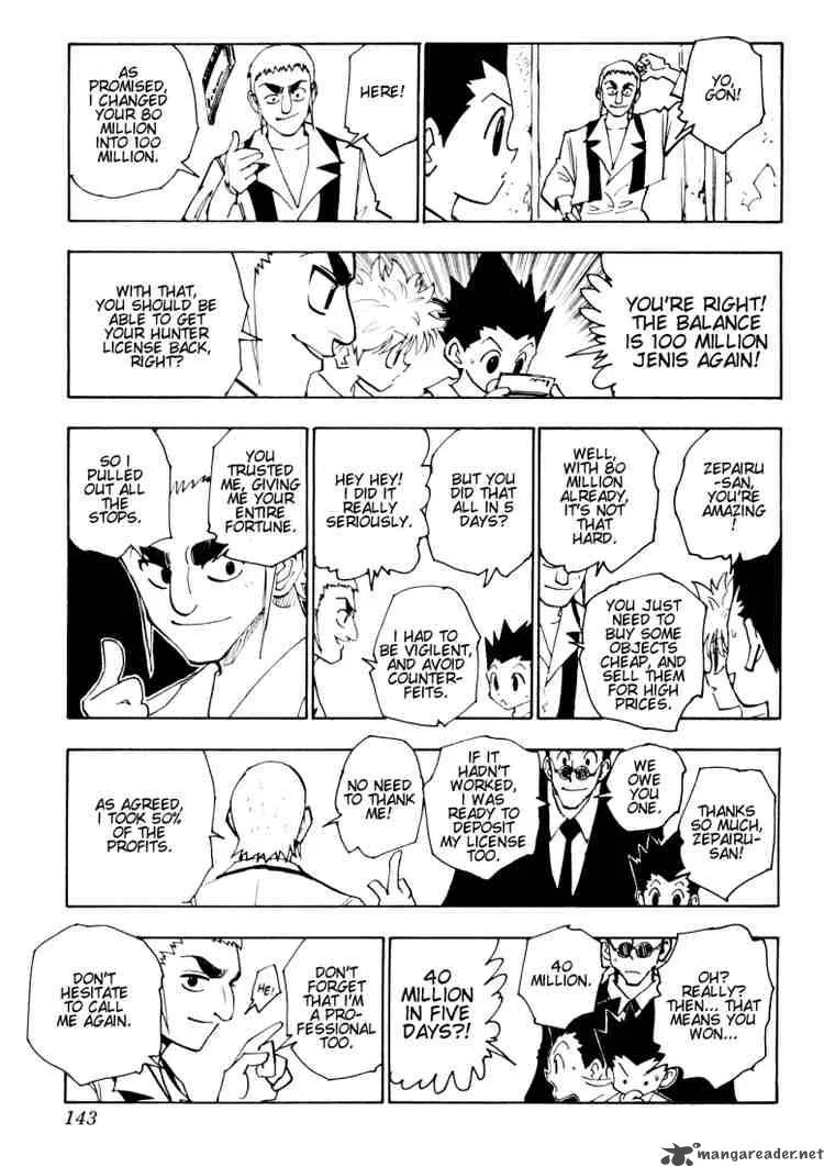 Hunter X Hunter Chapter 124: September Seventh 1 - September Tenth 1 – Page 11