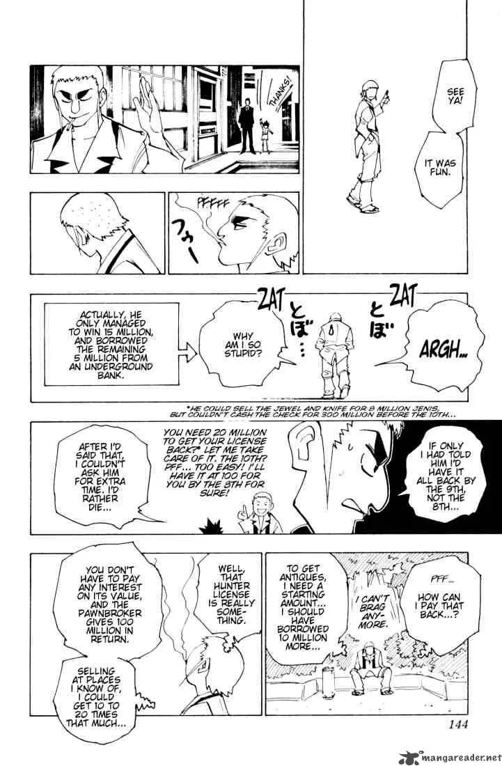 Hunter X Hunter Chapter 124: September Seventh 1 - September Tenth 1 – Page 12