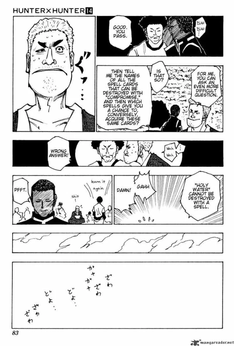 Hunter X Hunter Chapter 132: 40 Kinds Of Spells – Page 13