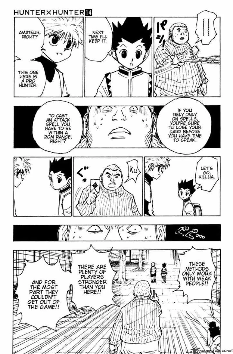Hunter X Hunter Chapter 133: Defending With No Spells – Page 13