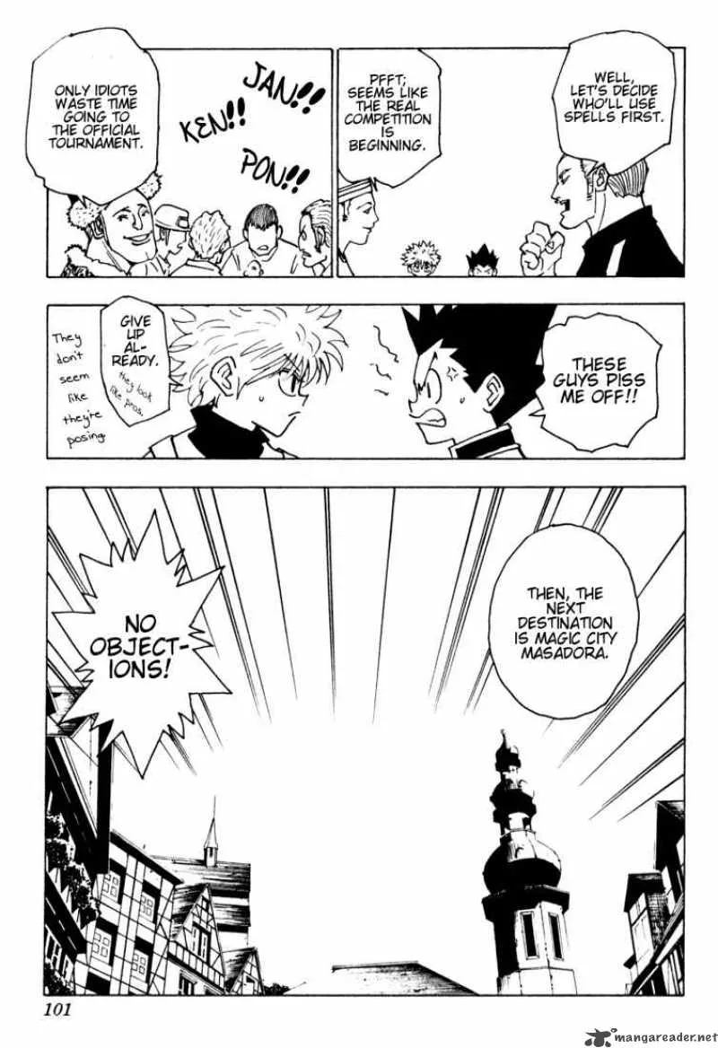 Hunter X Hunter Chapter 133: Defending With No Spells – Page 15