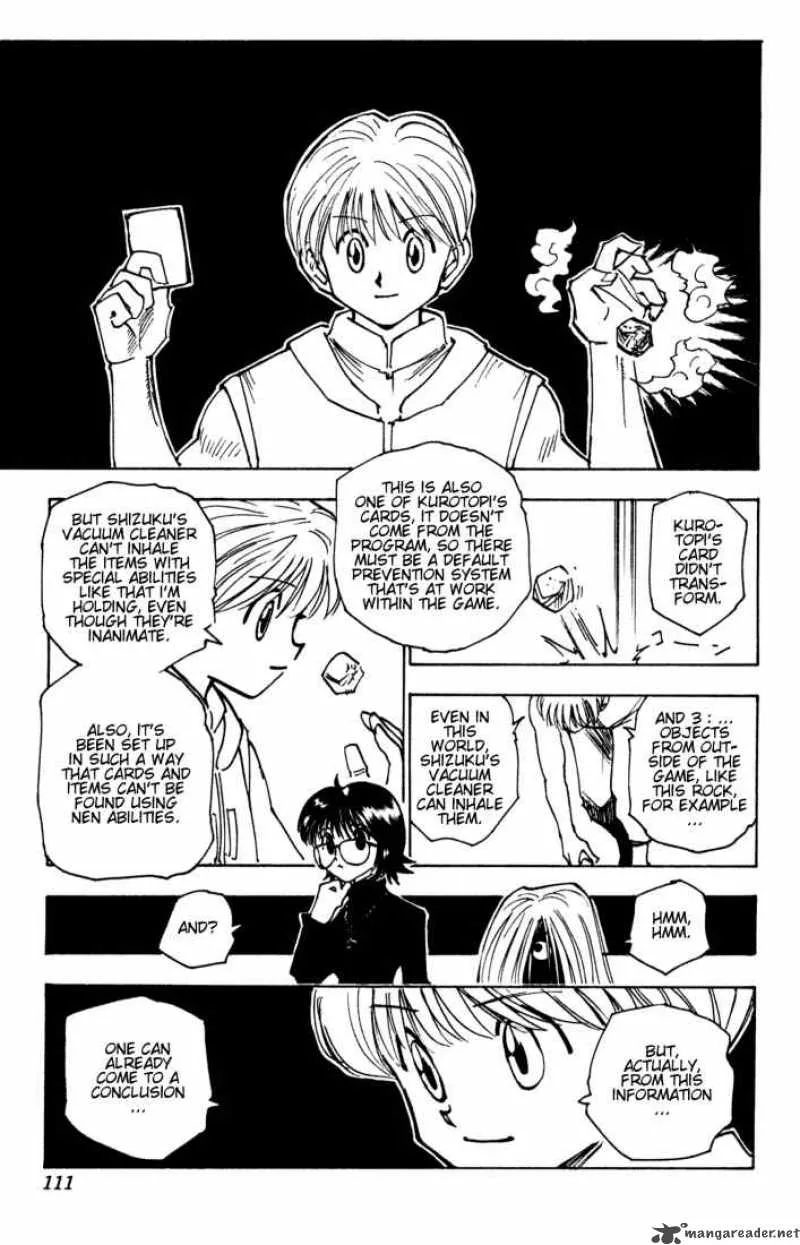Hunter X Hunter Chapter 134: Game's Secret – Page 9
