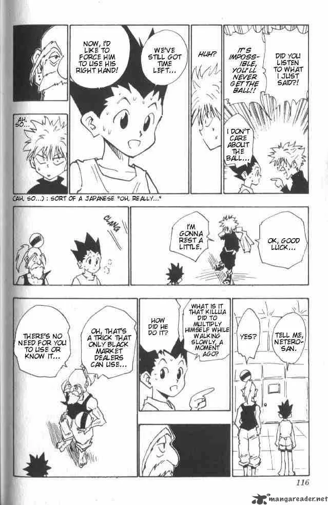 Hunter X Hunter Chapter 14: A Game at Midnight - 2 – Page 11