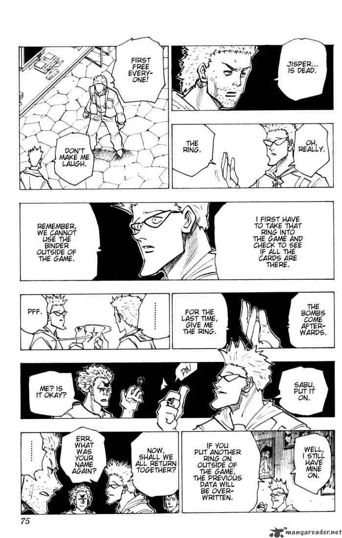 Hunter X Hunter Chapter 144: Release – Page 5