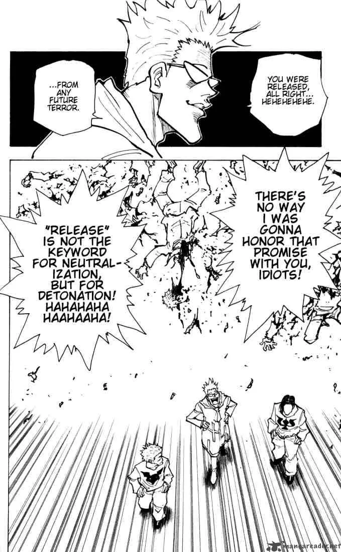 Hunter X Hunter Chapter 144: Release – Page 9