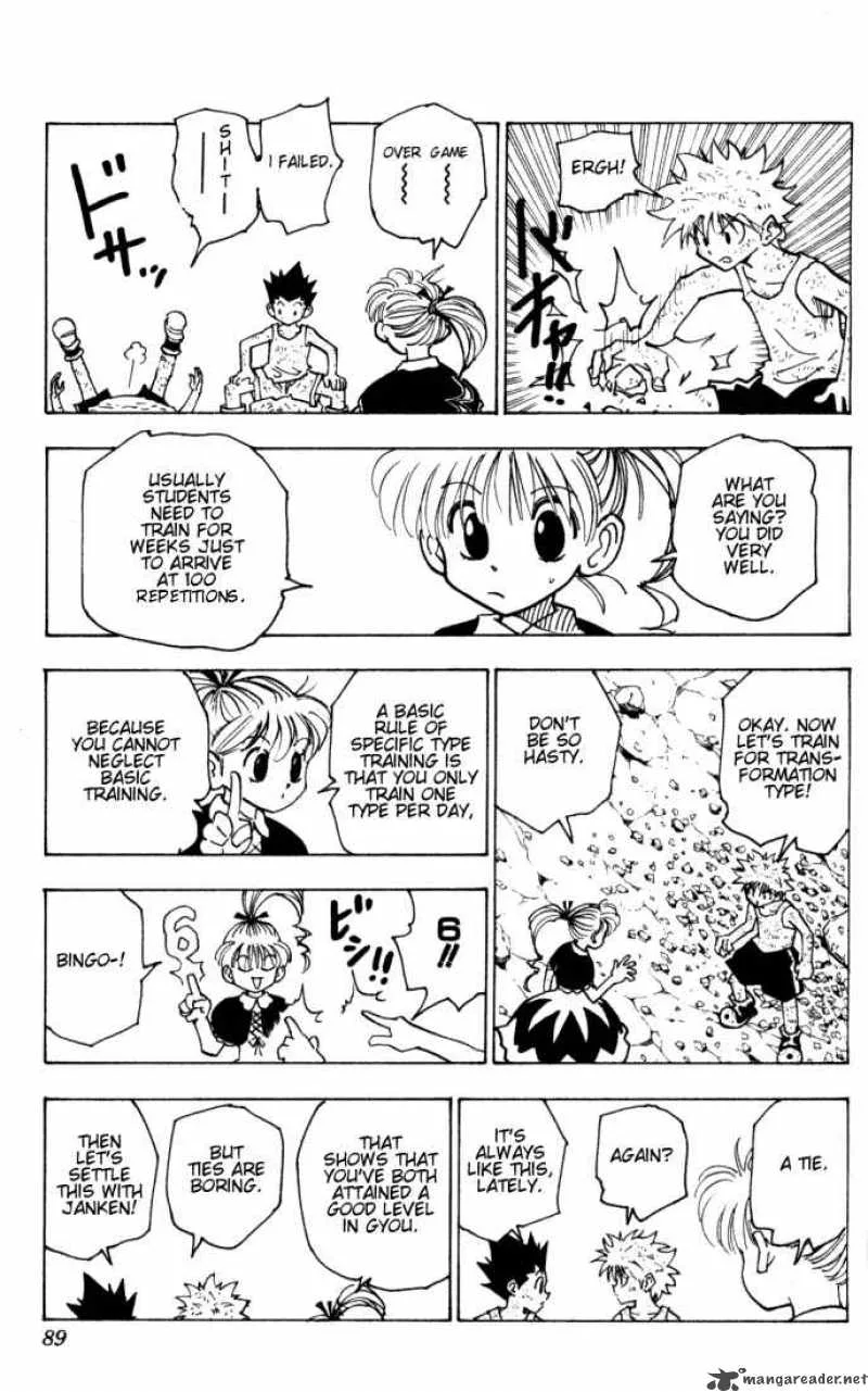 Hunter X Hunter Chapter 145: Jaken Equals-To Janken!.. – Page 3