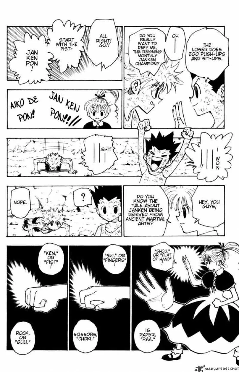 Hunter X Hunter Chapter 145: Jaken Equals-To Janken!.. – Page 4
