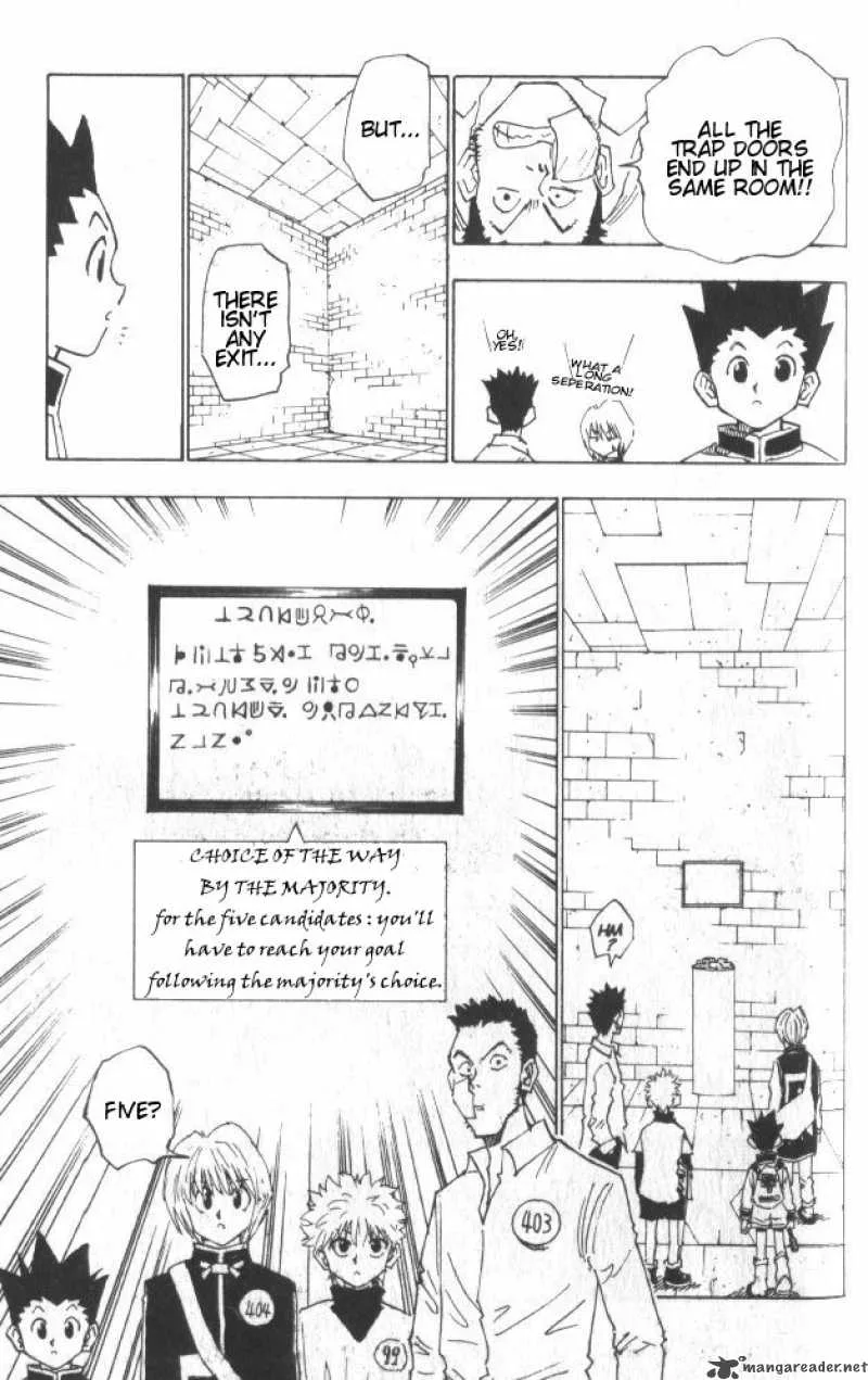Hunter X Hunter Chapter 15: The Way The Majority Decides – Page 16