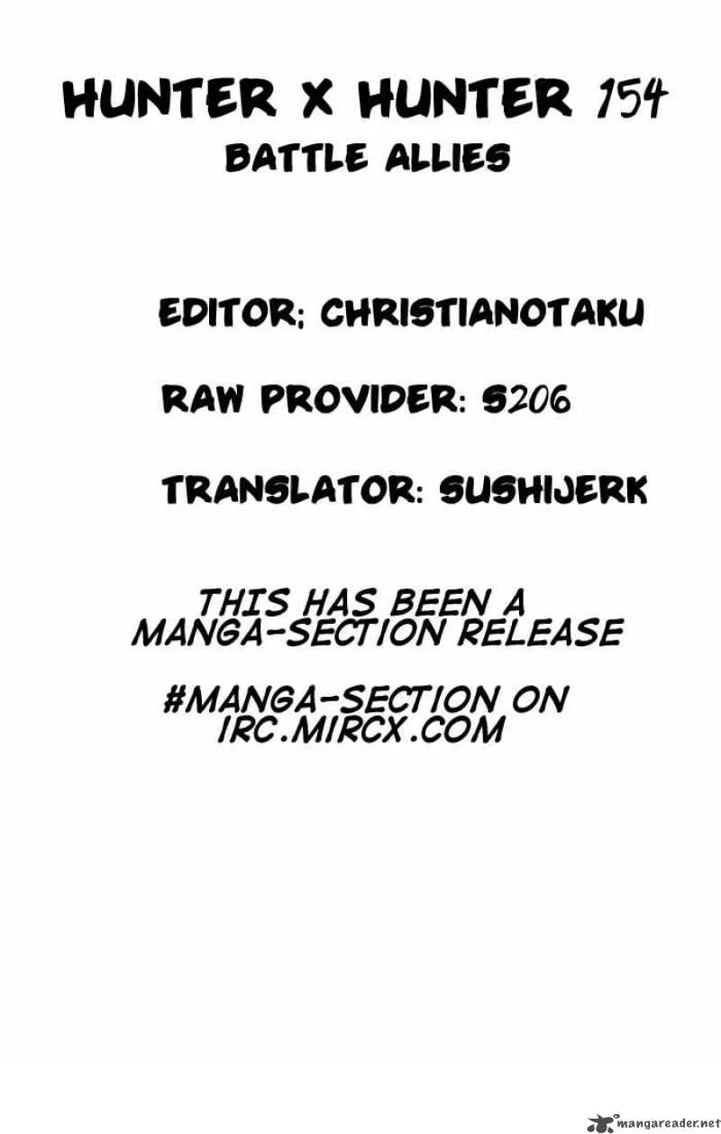 Hunter X Hunter Chapter 154: United Front – Page 9