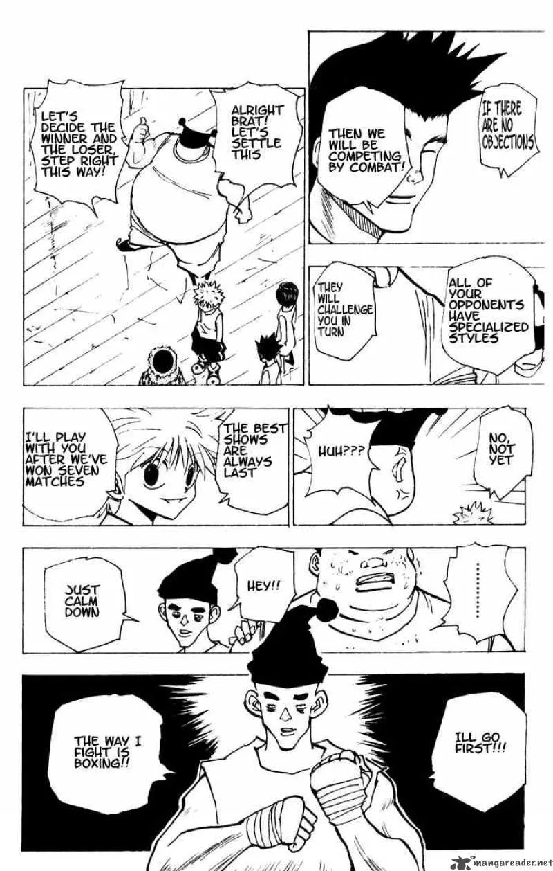 Hunter X Hunter Chapter 156: Duels 1 – Page 14