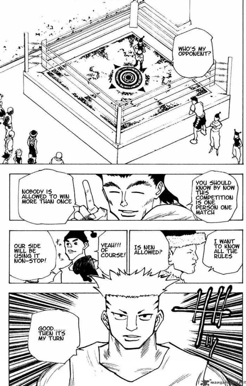 Hunter X Hunter Chapter 156: Duels 1 – Page 15
