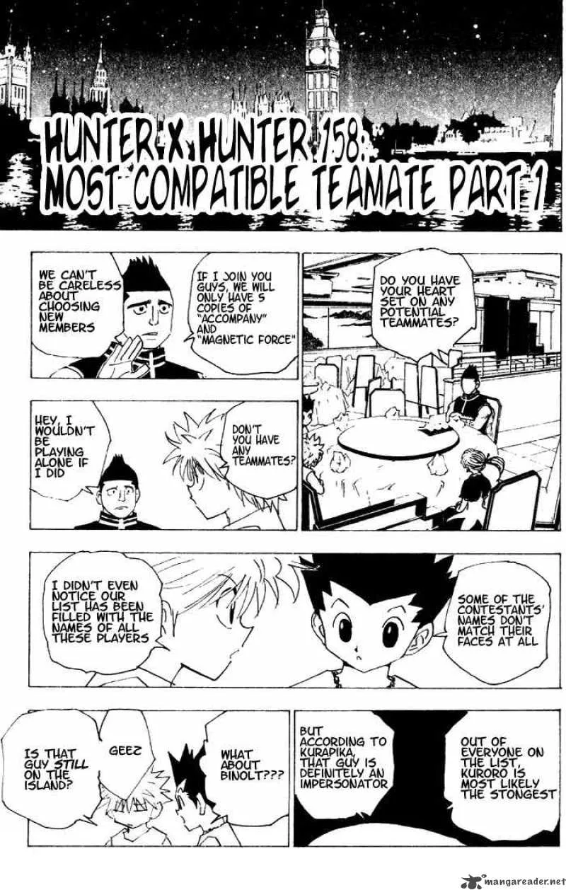 Hunter X Hunter Chapter 158: Reassembling Companions – Page 2