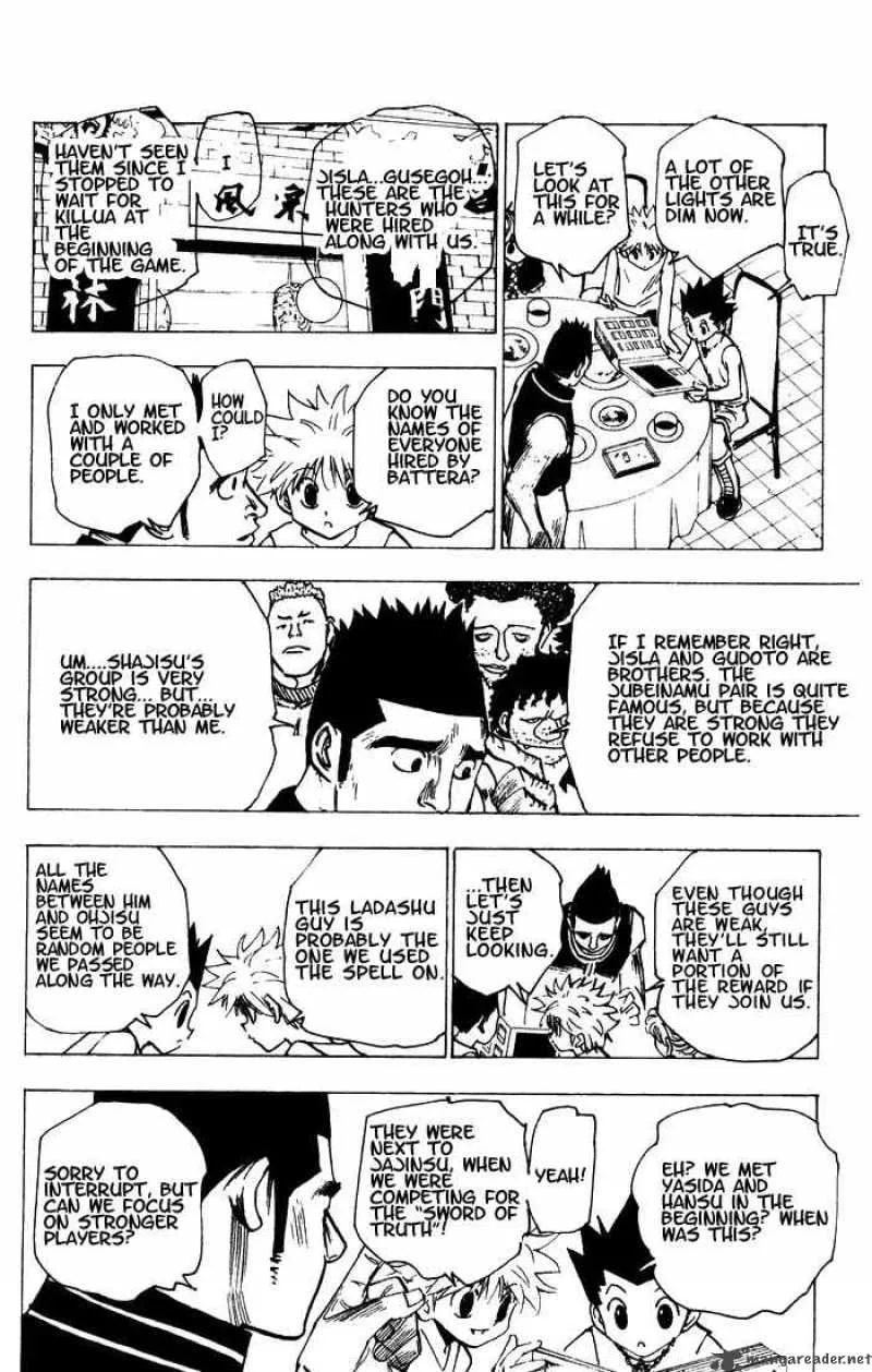 Hunter X Hunter Chapter 158: Reassembling Companions – Page 5